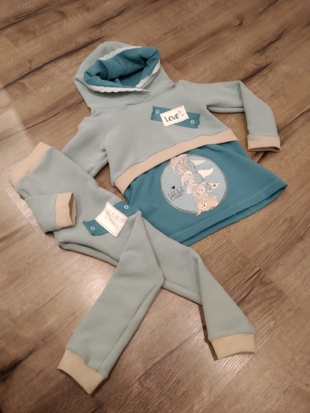 Patch / Aufnäher  - "Hasenbande" - Blau